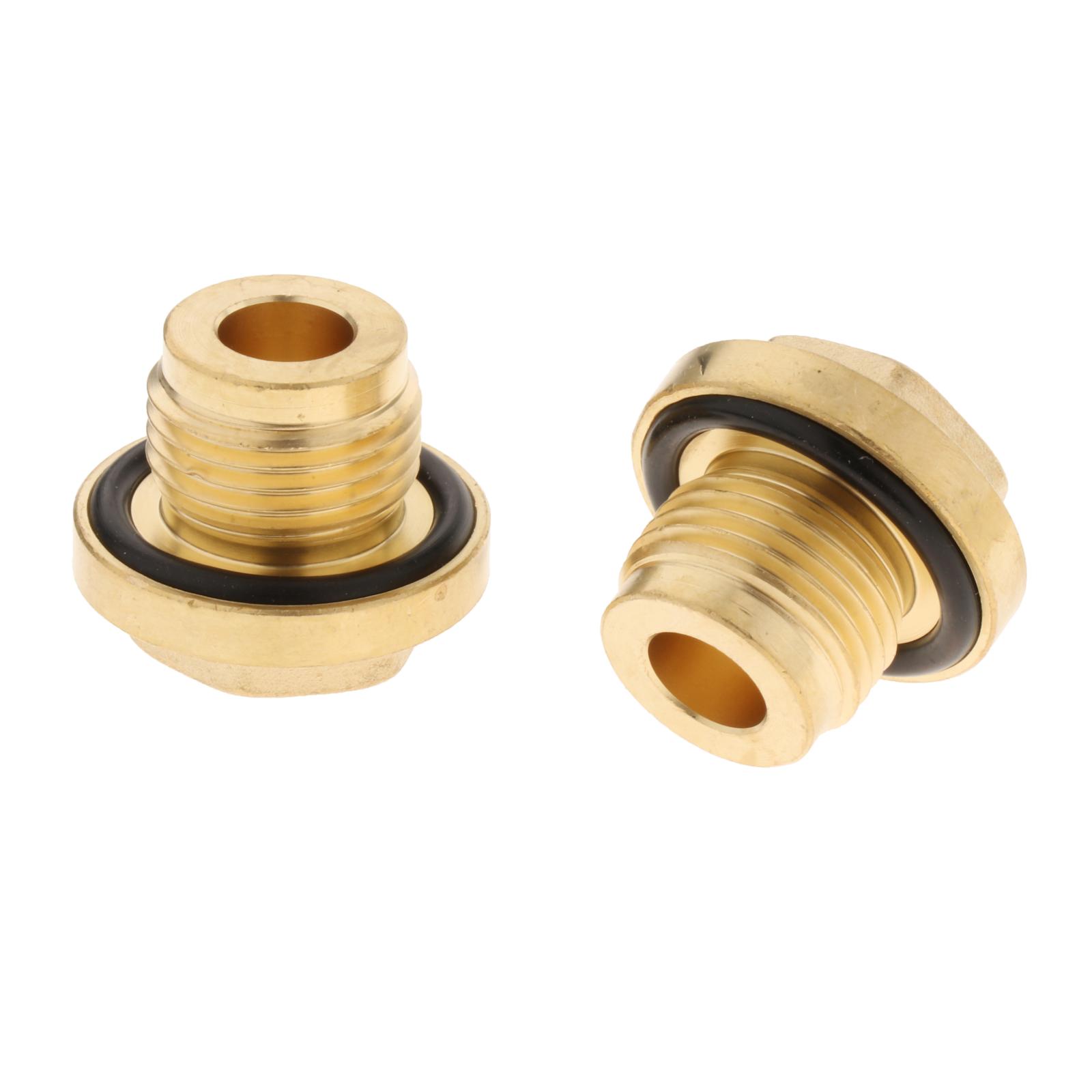 Drain Filler Kit - 2Pcs Diff Filler Plug Kit Auto